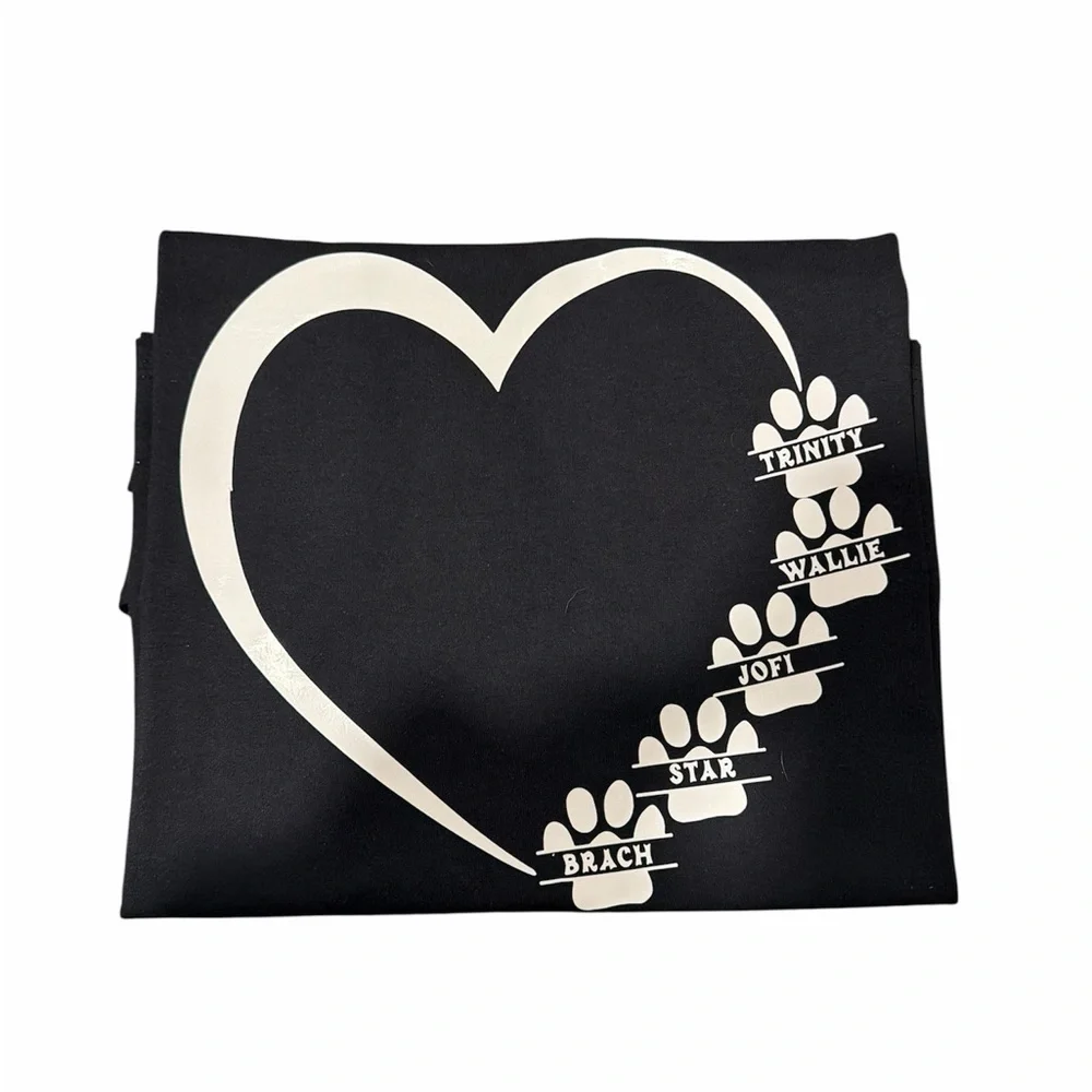 Pet Lovers Custom Made T- Shirts - Personalized & All Sizes - NWT - Picture 3 of 3